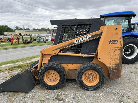 case 420 skid steer problems